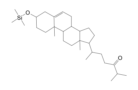Cholest-5-en-24-one, 3-[(trimethylsilyl)oxy]-, (3.beta.)-