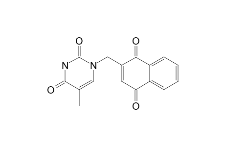 1-[(1,4-DIOXO-1,4-DIHYDRO-NAPHTHALEN-2-YL)-METHYL]-5-METHYL-PYRIMIDINE-2,4(1H,3H)-DIONE