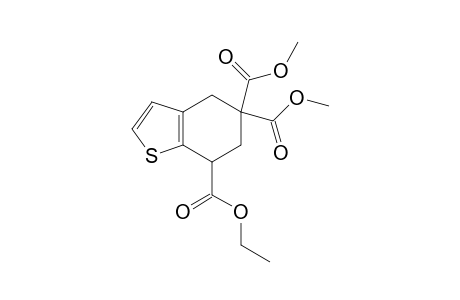 5,5-Dimethoxcycarbonyl-7-ethoxycarbonyl-6,7-dihydro-4H-benzo[b]thiophene