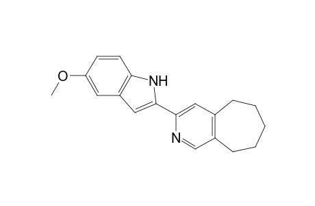 5-Methoxy-2-(6,7,8,9-tetrahydro-5H-cyclohepta[c]pyridine-3-yl)-1H-indole