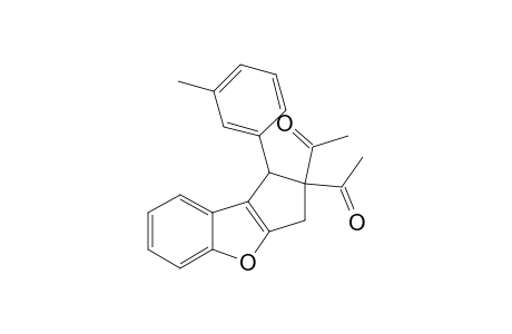 1,1'-(1-m-Tolyl-2,3-dihydro-1H-benzo[b]cyclopenta[d]furan-2,2-diyl)diethanone