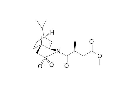 Methyl (3S)-4-{(1S,5R,7R)-10,10-dimethyl-3,3-dioxo-3.lambda.6-thia-4-aza-tricyclo[5.2.1.0(1,5)]dec-4-yl}-3-methyl-4-oxo-butanoate