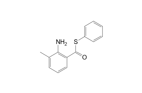 S-Phenyl 2-amino-3-methylbenzothioate