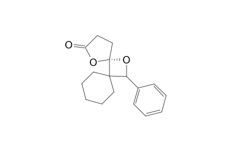 2-spiro[2'-Oxo-3-(tetrahydro)furano]-3-spiro[cyclohexano]-4-phenyl-1-oxetane