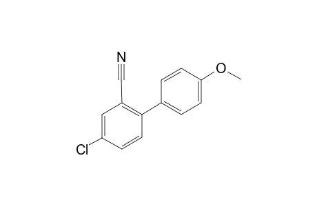 4-Chloro-4'-methoxybiphenyl-2-carbonitrile