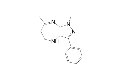 1,7-Dimethyl-3-phenyl-5,6-dihydro-4H-pyrazolo[3,4-b][1,4]diazepine