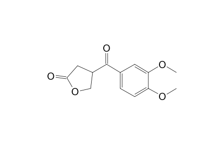 4-(3,4-Dimethoxybenzoyl)dihydro-2(3H)-furanone