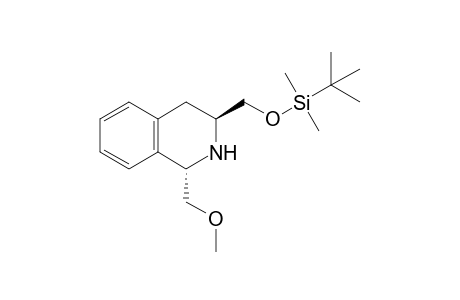 tert-Butyl-[[(1S,3S)-1-(methoxymethyl)-1,2,3,4-tetrahydroisoquinolin-3-yl]methoxy]-dimethyl-silane