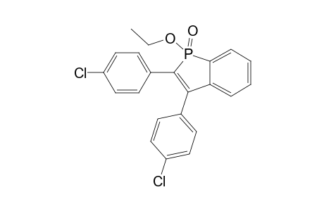 2,3-Bis(4-chlorophenyl)-1-ethoxy-1H-phosphindole 1-Oxide