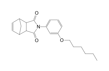 2-(3-(hexyloxy)phenyl)-3a,4,7,7a-tetrahydro-1H-4,7-methanoisoindole-1,3(2H)-dione