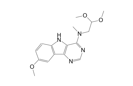 N-(2,2-dimethoxyethyl)-8-methoxy-N-methyl-5H-pyrimido[5,4-b]indol-4-amine