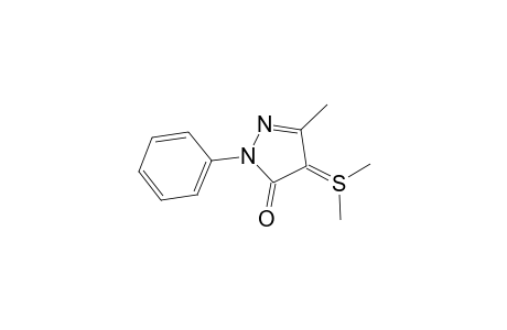 4-Dimethylsulfuranylidene-5-methyl-2-phenyl-2-pyrazolin-3-one