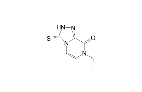 7-Ethyl-8-oxo-3-thioxo-2,3,7,8-tetrahydro-1,2,4-triaxolo[4,3-a]pyrazine