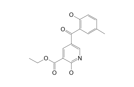 ETHYL-2-HYDROXY-5-(2-HYDROXY-5-METHYLBENZOYL)-PYRIDINE-3-CARBOXYLATE