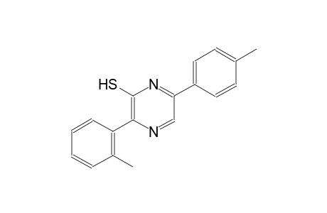 3-(2-methylphenyl)-6-(4-methylphenyl)-2-pyrazinethiol