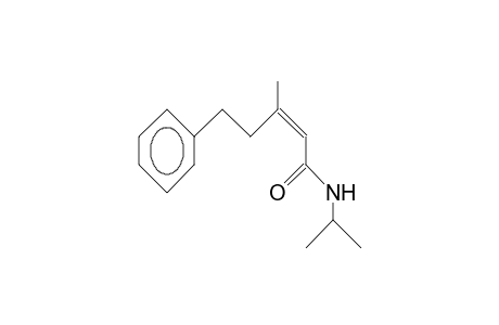 (Z)-N-Isopropyl-3-methyl-5-phenyl-pent-2-enamide