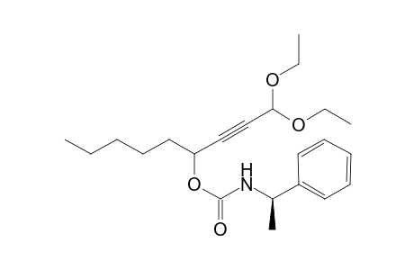 (R,R)-1,1-Diethoxynon-2-yn-4-yl N-1-(phenylethyl)carbamate