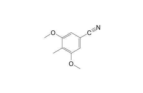 3,5-dimethoxy-p-tolunitrile