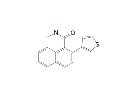 N,N-Dimethyl-2-(thiophen-3-yl)-1-naphthamide