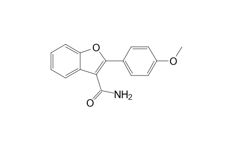 3-Carboxamido-2-(4-methoxyphenyl)benzofuran