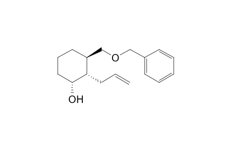 (1R*,2S*,3R*)-3-(Benzyloxymethyl)-2-(2'-propenyl)cyclohexan-1-ol