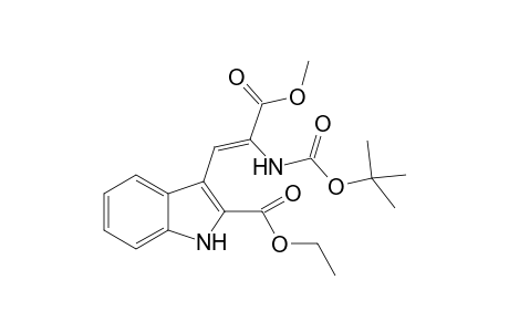 (Z)-N-tert-Butoxycarbonyl-2-ethoxycarbonyldehydrotryptophan Methyl ester