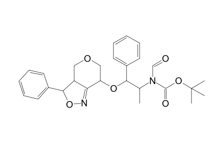 N-(t-Butoxycarbonyl)-N-{1-methyl-2-phenyl-2-[(3'-phenyl-3'a,4',6',7'-tetrahydro-3H-pyrano[4,3-c]isoxazol-7'-yl)oxy]ethyl]formamide