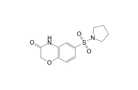 2H-1,4-Benzoxazin-3(4H)-one, 6-(1-pyrrolidinylsulfonyl)-