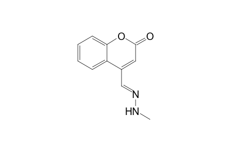 2-Oxo-2H-[1]benzopyran-4-carboxaldehyde - N-methylhydrazone