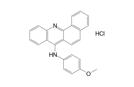 7-(p-anisidino)benz[c]acridine, hydrochloride