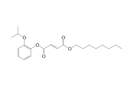 Fumaric acid, 2-isopropoxyphenyl octyl ester