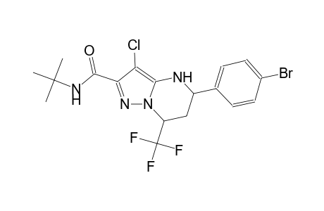 5-(4-bromophenyl)-N-(tert-butyl)-3-chloro-7-(trifluoromethyl)-4,5,6,7-tetrahydropyrazolo[1,5-a]pyrimidine-2-carboxamide