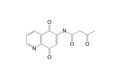 N-(5,8-diketo-6-quinolyl)-3-keto-butyramide