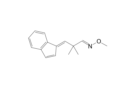(E)-[(3E)-3-inden-1-ylidene-2,2-dimethyl-propylidene]-methoxy-amine
