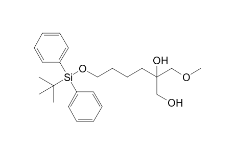 5,6-Dihydroxy-5-methoxymethylhexyl tert-butyldiphenylsilyl ether
