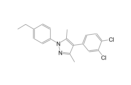 1H-pyrazole, 4-(3,4-dichlorophenyl)-1-(4-ethylphenyl)-3,5-dimethyl-