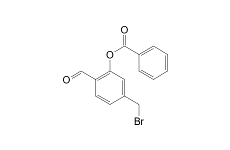 [5-(bromomethyl)-2-formyl-phenyl] benzoate