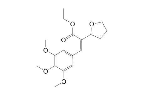 Ethyl 2-(tetrahydrofuran-2-yl)-3-(3,4,5-trimethoxyphenyl)acrylate