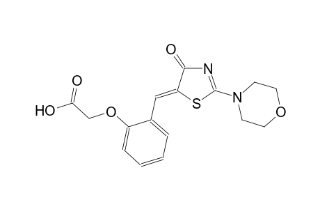 acetic acid, [2-[(Z)-(2-(4-morpholinyl)-4-oxo-5(4H)-thiazolylidene)methyl]phenoxy]-