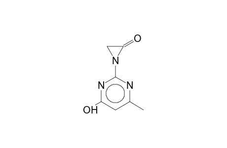 1-(4-Hydroxy-6-methyl-2-pyrimidinyl)-2-aziridinone