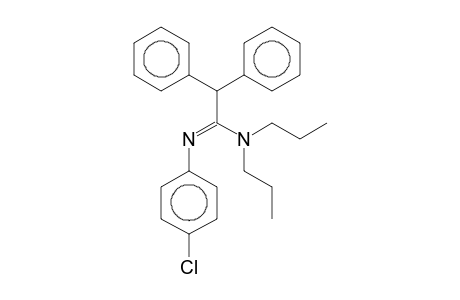 N2-(4-Chlorophenyl)-2,2-diphenyl-N1,N1-dipropylacetamidine