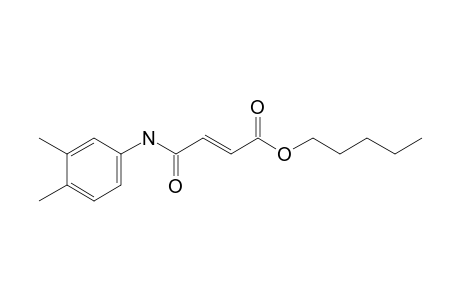 Fumaric acid, monoamide, N-(3,4-dimethylphenyl)-, pentyl ester