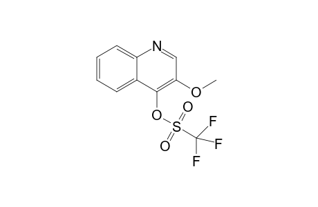 3-(Methoxy)-4-trifluoromethylsulfonyloxyquinoline
