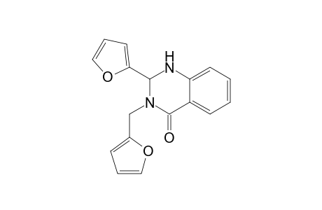 2-(2-Furyl)-3-(2-furylmethyl)-2,3-dihydroquinazolin-4(1H)-one