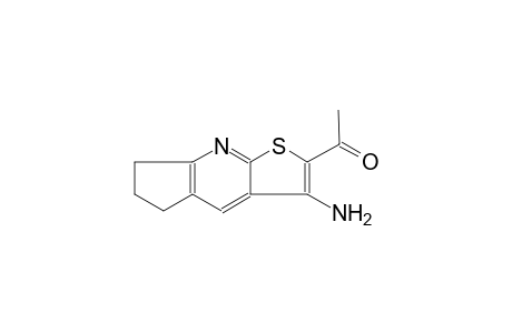 ethanone, 1-(3-amino-6,7-dihydro-5H-cyclopenta[b]thieno[3,2-e]pyridin-2-yl)-
