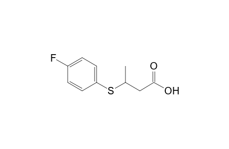 3-(4-Fluorophenylthio)butanoic acid