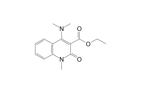 1,2-dihydro-4-(dimethylamino)-1-methyl-2-oxo-3-quinolinecarboxylic acid, ethyl ester