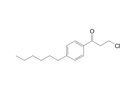 3-Chloranyl-1-(4-hexylphenyl)propan-1-one