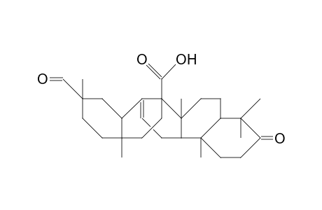 3,29-Dioxoolean-12-en-27-oic-acid