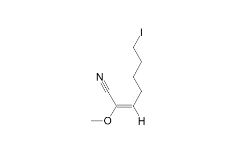 (E)-7-IODO-2-METHOXY-2-HEPTENENITRILE